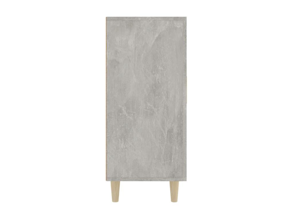 Concrete grey sideboard 90x34x80 cm engineered wood OKMA53024
