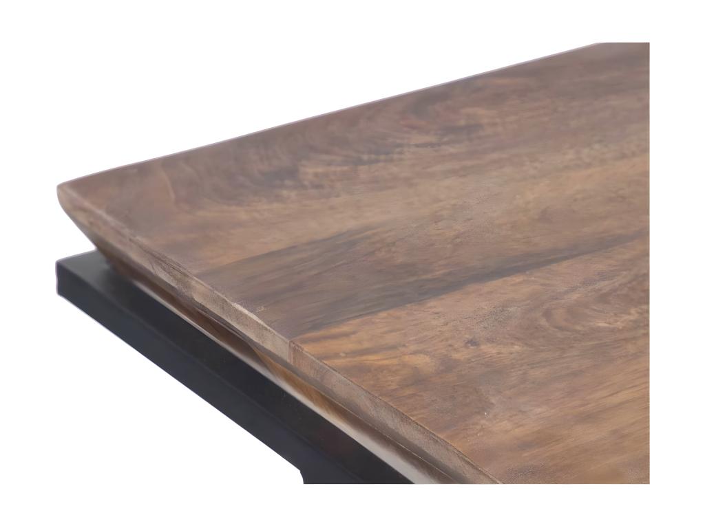 Pyramid console table in wood and metal - Nobellea RIAD26462