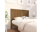Honey Brown Headboard 125.5x4x100 cm Solid Pine Wood ZGSB13328