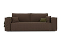 Dekonao reversible convertible sofa in brown fabric BCLP03218