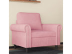 Pink Armchair 60 cm Velvet PBVA51182