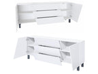 Matt White Sideboard WxHxD 178x69.5x38.5 ZQOF59391