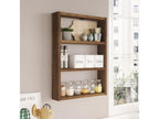 Nobellea Modern 3-Tier Wall Shelf, Dark Oak Effect CVLU93520