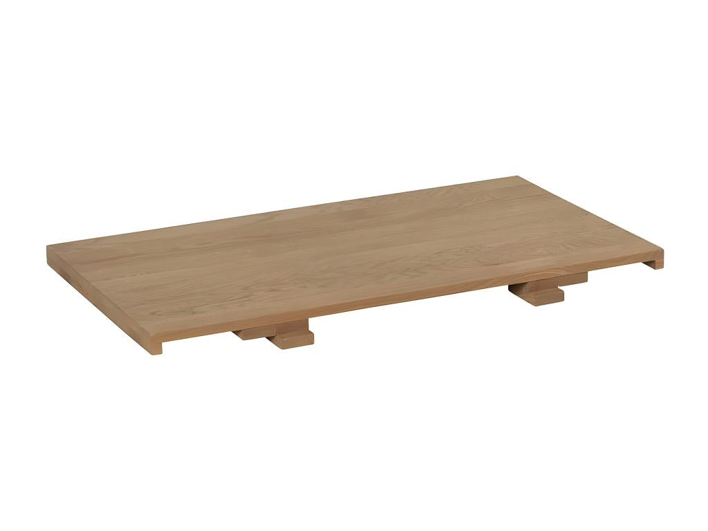 50cm extension for Nobellea 180cm table, solid waxed oak, 50x90cm, Nobellea DEKS53320