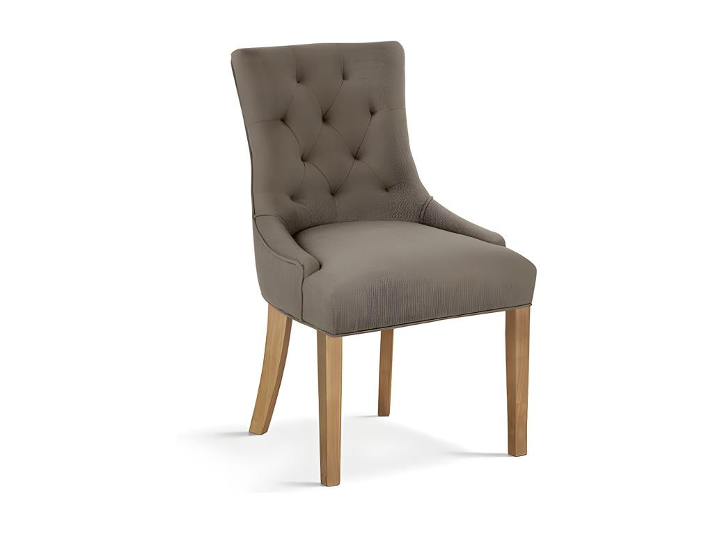 Upholstered fabric dining chair in Nobellea color - COSY Collection MXNM87919