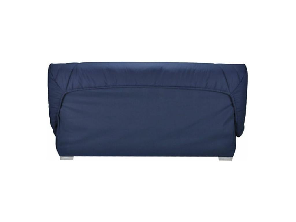 Nobellea fabric bench 130x190 with 13cm Starflex mattress and Folken storage - Dark mottled grey color WIMC32997