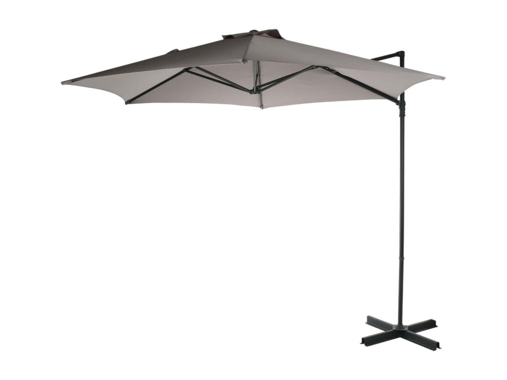 Nobellea - Nobellea Up 270 cm Hanging Parasol with Cross Steel Base EXQI24370