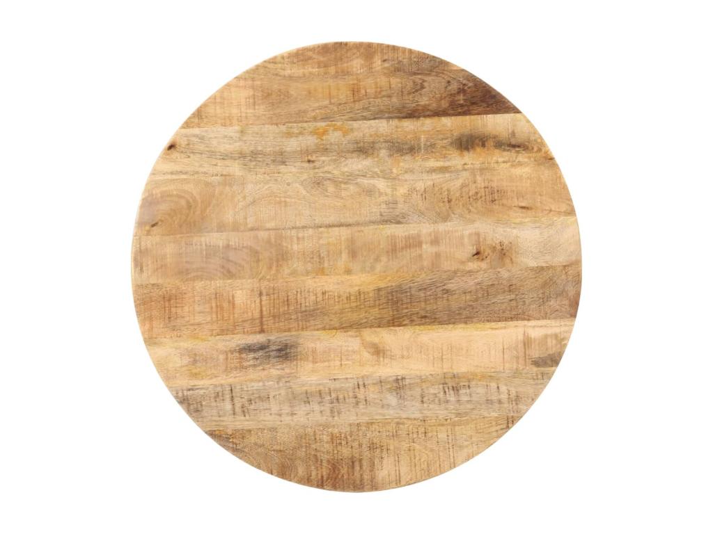 Nobellea Round Table 70x75 cm Raw Mango Wood MHWJ05794