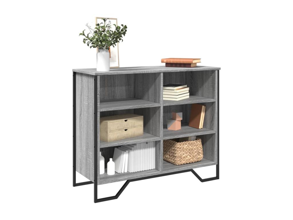 Nobellea grey sideboard 91x35.5x74.5 cm engineered wood WHFG21527