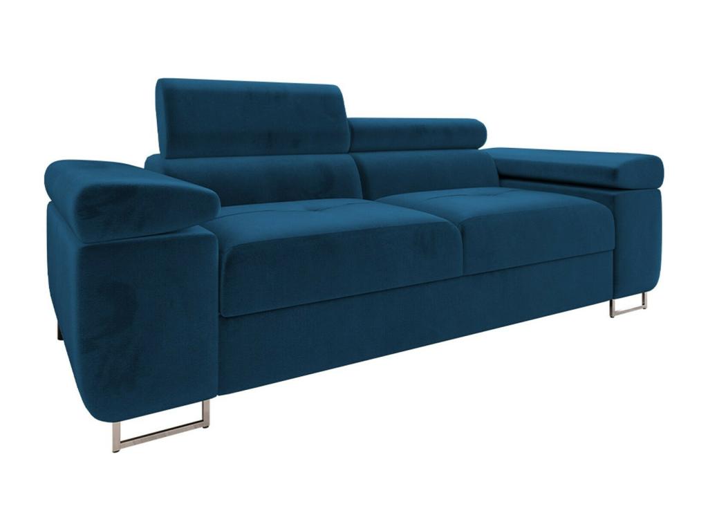 Dekonao 105 Blue Sofa 198x102x70cm Upholstery Metal Legs RDGG87141