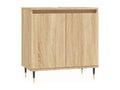 Nobellea oak bathroom cabinet 58x33x60 cm engineered wood TTPD00172