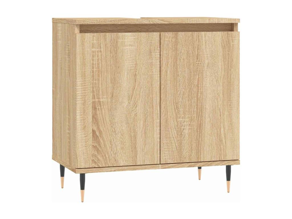Nobellea oak bathroom cabinet 58x33x60 cm engineered wood TTPD00172