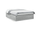 Nobellea grey bed frame 150x200 engineered wood BFYC70011