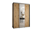 Boisona 9 Sliding Door Wardrobe 235.2/180/45 3 Doors YJMC17723