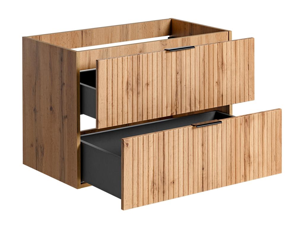 Nobellea CUW80 2D Under-Sink Cabinet 80x46x57 Natural Light TNSN69932