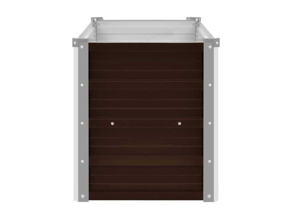 Brown Planter 160x40x45 Galvanized Steel HYCG10782