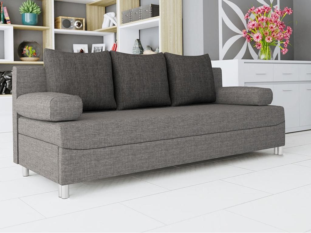Nobellea 125 Convertible Sofa Bed with Bedding Box 86x192x80cm CVKD38533