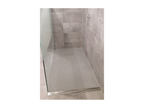 Nobellea 90x120 cm extra-flat shower tray in Nobellea slate grey surface BAOS26682