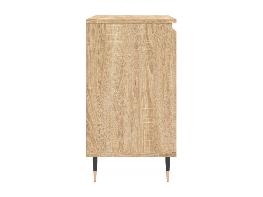 Nobellea oak bathroom cabinet 58x33x60 cm engineered wood TTPD00172