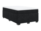 Nobellea bed base with black velvet mattress 120x190 cm BQBH50899