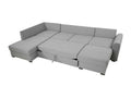 Nobellea 189 Corner Sofa, Red, Sleeping Function, Bed Box, 305x188x85cm, JKQY16807