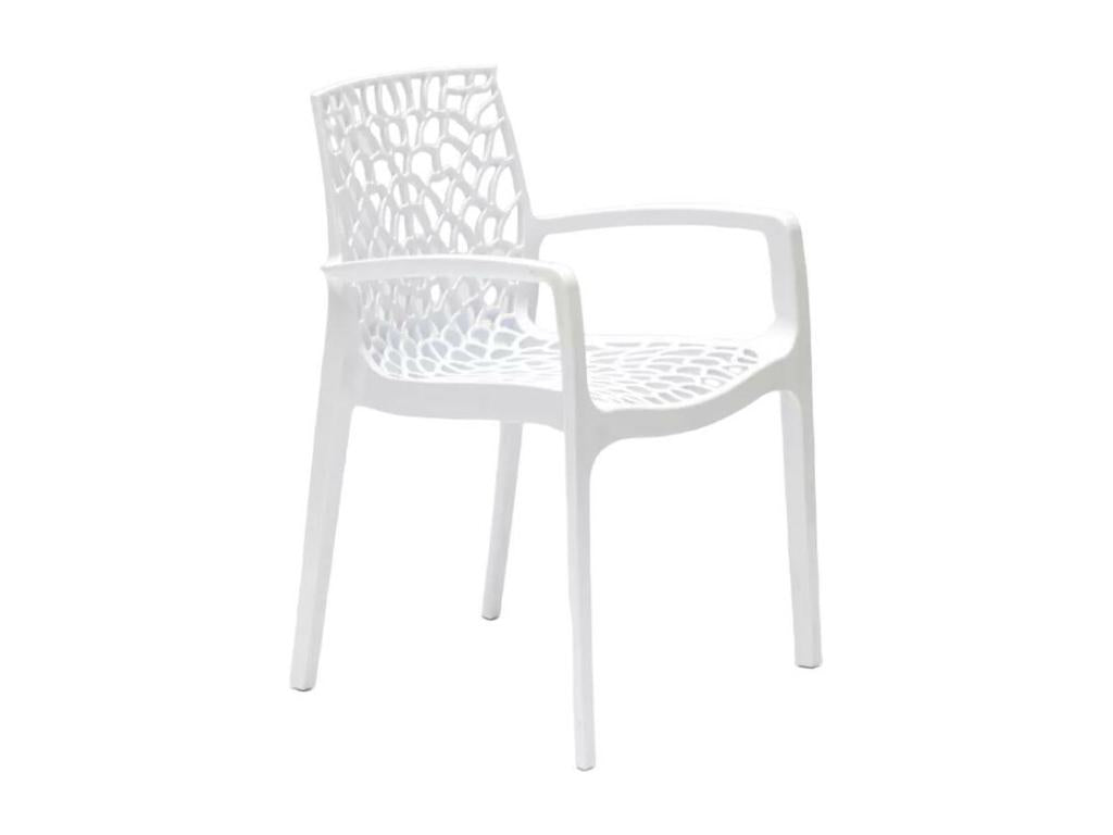 Set of 22 Nobellea RXNR58482 polypropylene garden chairs