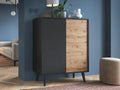 Dekonao 100 Black Buffet - Oak Dekonao 125x104cm Number of doors 239cm HAZS53900