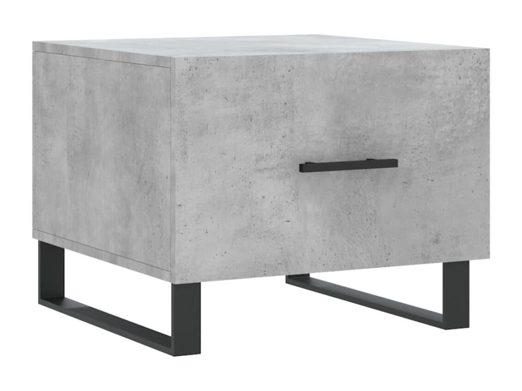 Coffee tables, 2 pcs, concrete grey, 50x50x40, engineered wood, HRJG48797
