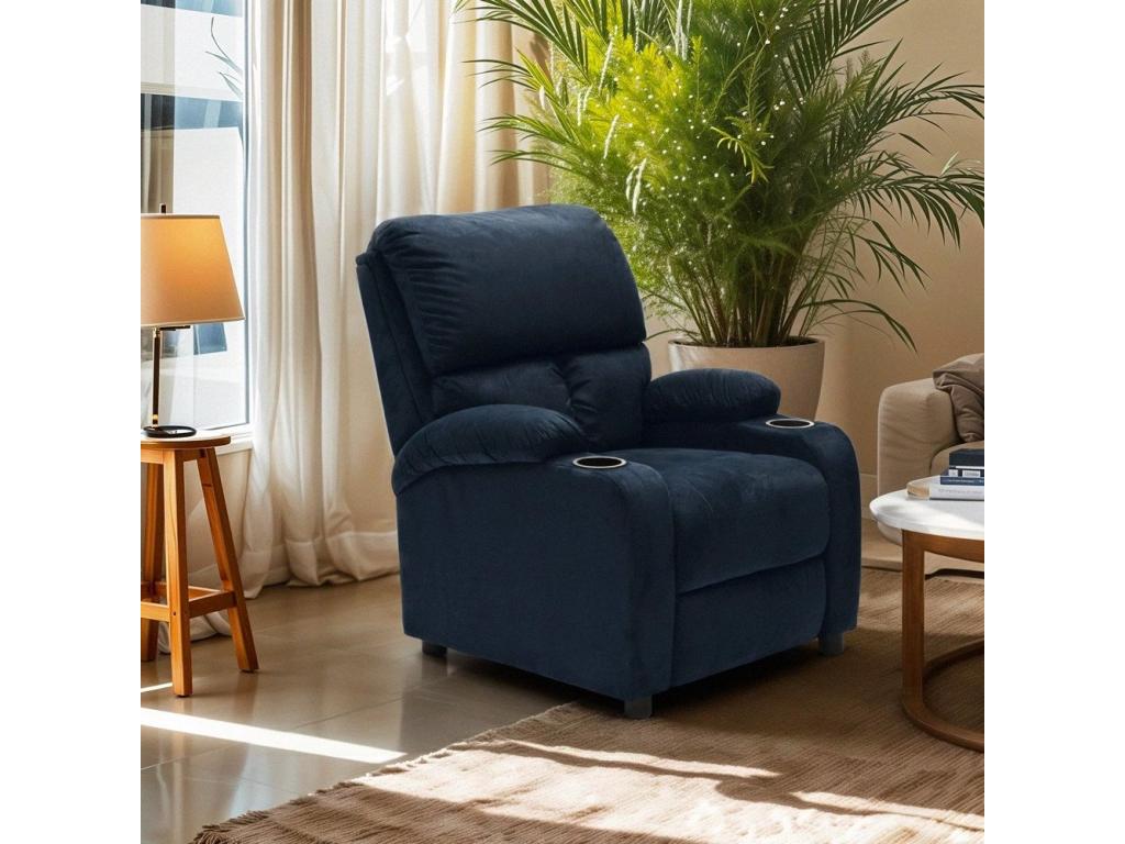 Comfortable reclining armchair with footrest Boisona GLOO12117