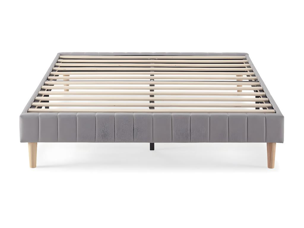 Dekonao padded base 160x200 cm Light Grey ICSS65823