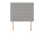 2-piece headboard set, light grey, 80x5x78/88 cm, fabric NHNZ18311
