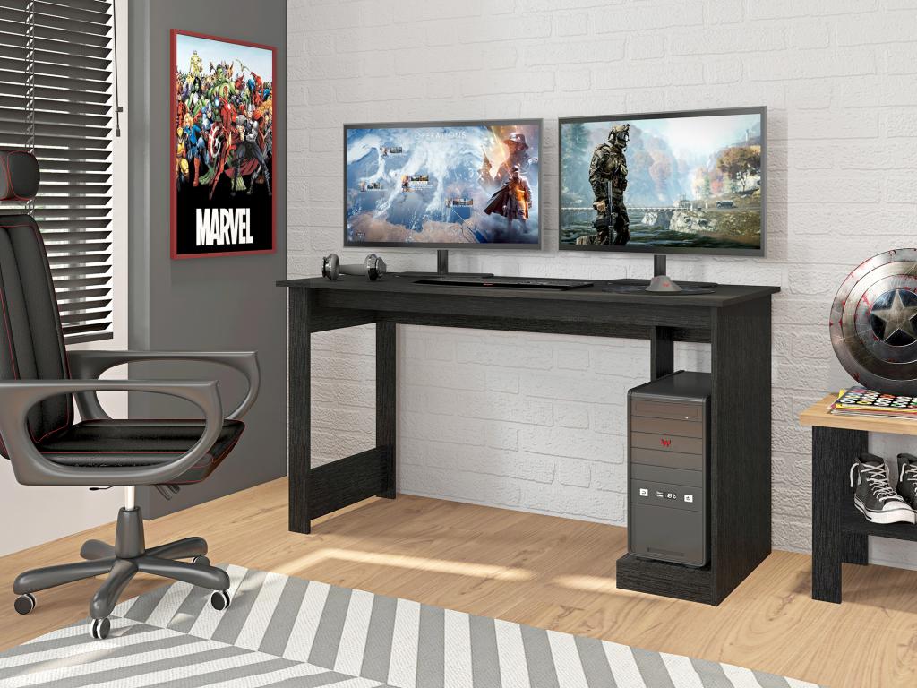 Nobellea Computer Desk 75x136x54cm Black - Nobellea RUFM74325