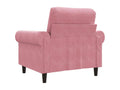 Pink Armchair 60 cm Velvet PBVA51182