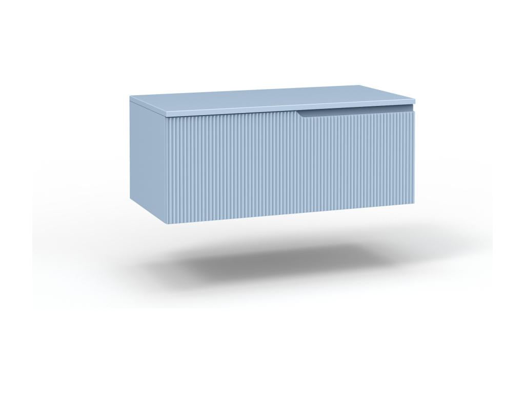 Nobellea 4-piece set in honey oak/sky blue (LCBM23570)