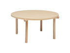 Round wooden coffee table D 82 x W 40 cm GPSF98865