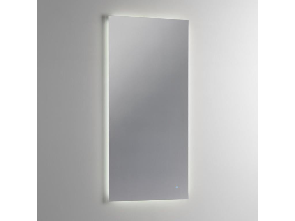 Dekonao bathroom vanity unit with 1 drawer, white, and illuminated mirror, 120cm wide, CKNN39002
