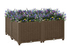 Raised bed 80x80x38 cm Polypropylene FJVQ92705