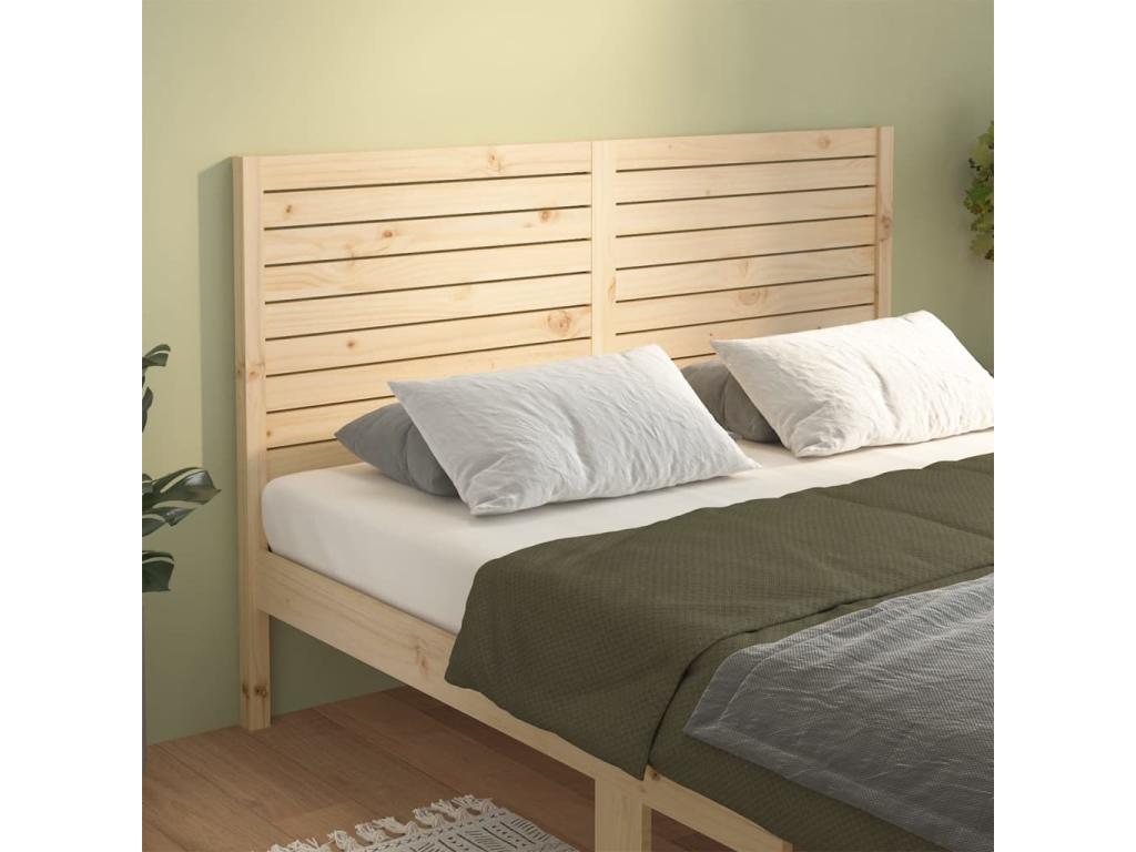 Headboard 156x4x100 Solid pine wood 6 JGHY54944