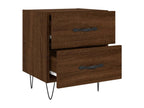 2-piece bedside tables, brown oak, 40x35x47.5 cm, GZGS46101