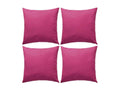 Outdoor Pillow 4 pcs 45x45 Pink MLRR54345