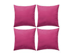 Outdoor Pillow 4 pcs 45x45 Pink MLRR54345