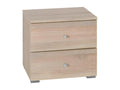 Set of two Nobellea bedside tables in oak finish PQDU18314