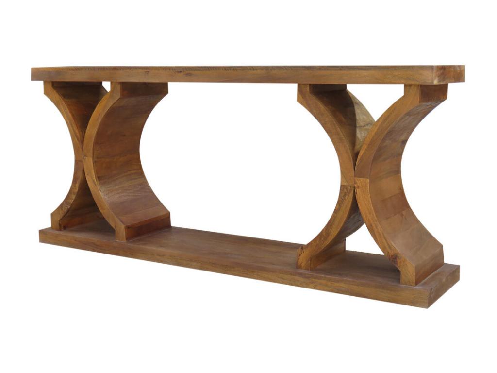 Brown console 175x36x77h FABZ44621