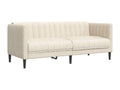 Cream fabric 2-seater sofa HICF70757