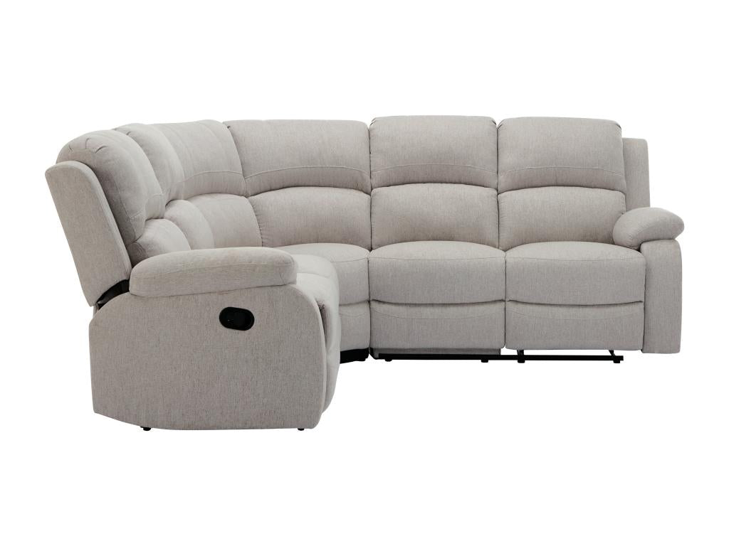 Nobellea corner sofa in beige mottled fabric Nobellea UJVV63550