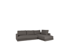 3/4 seater right-hand corner sofa, dark grey, 275cm VMSJ68663