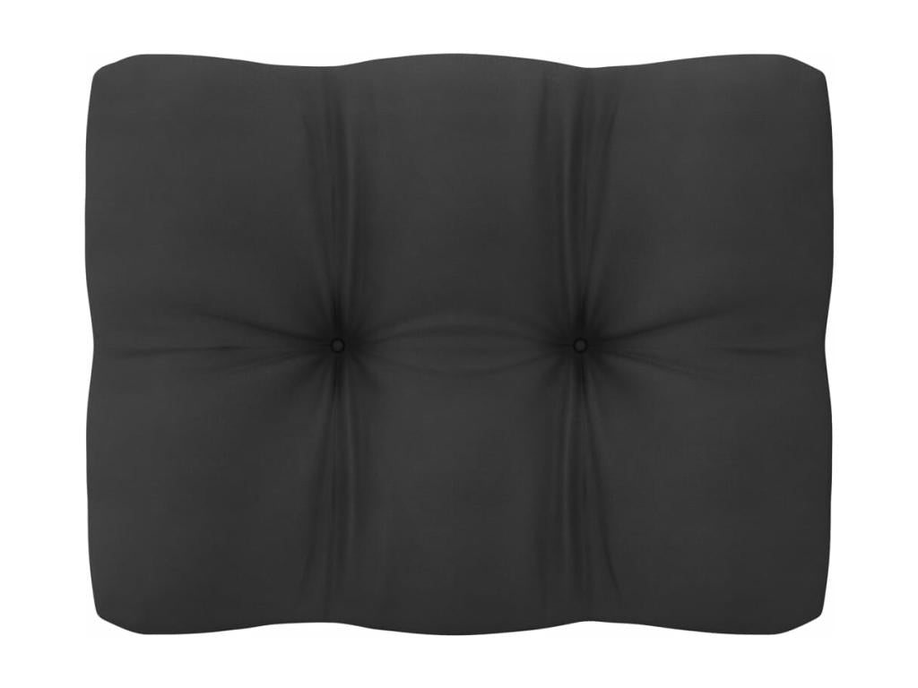 12-piece garden furniture set with cushions, white, solid pine wood, EKKS72669