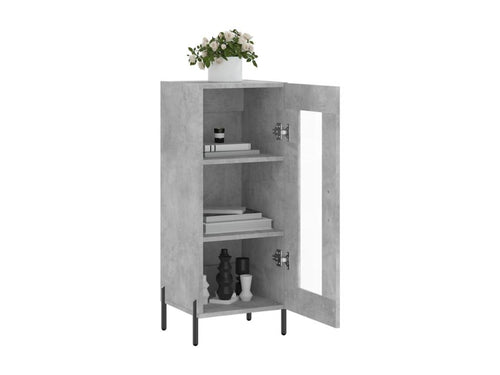 Concrete Grey Buffet 34.5x34x90 cm Engineered Wood HZEN35237