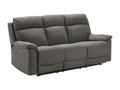 Nobellea fabric reclining sofa - Grey - Manual system - 1-seater armchair QIGL75477
