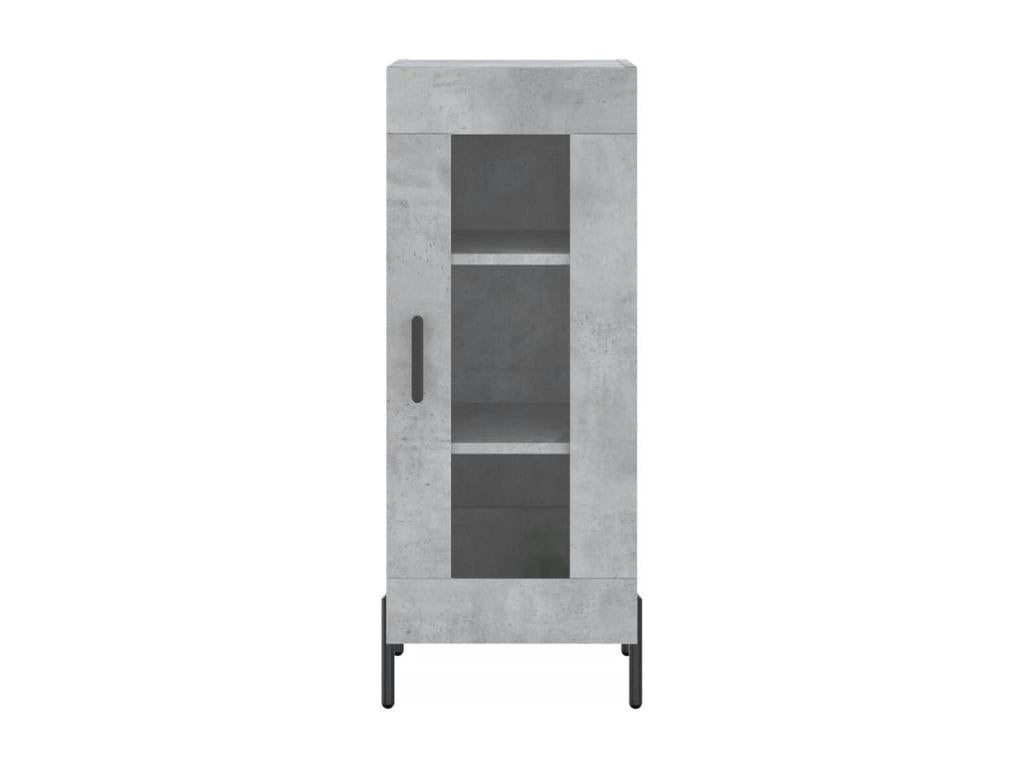 Concrete Grey Buffet 34.5x34x90 cm Engineered Wood HZEN35237